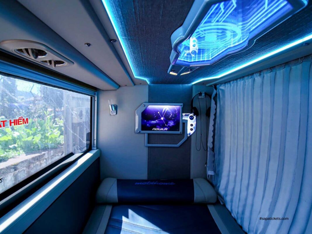 Sapa Group Bus: Private Cabin from Hanoi to Sapa