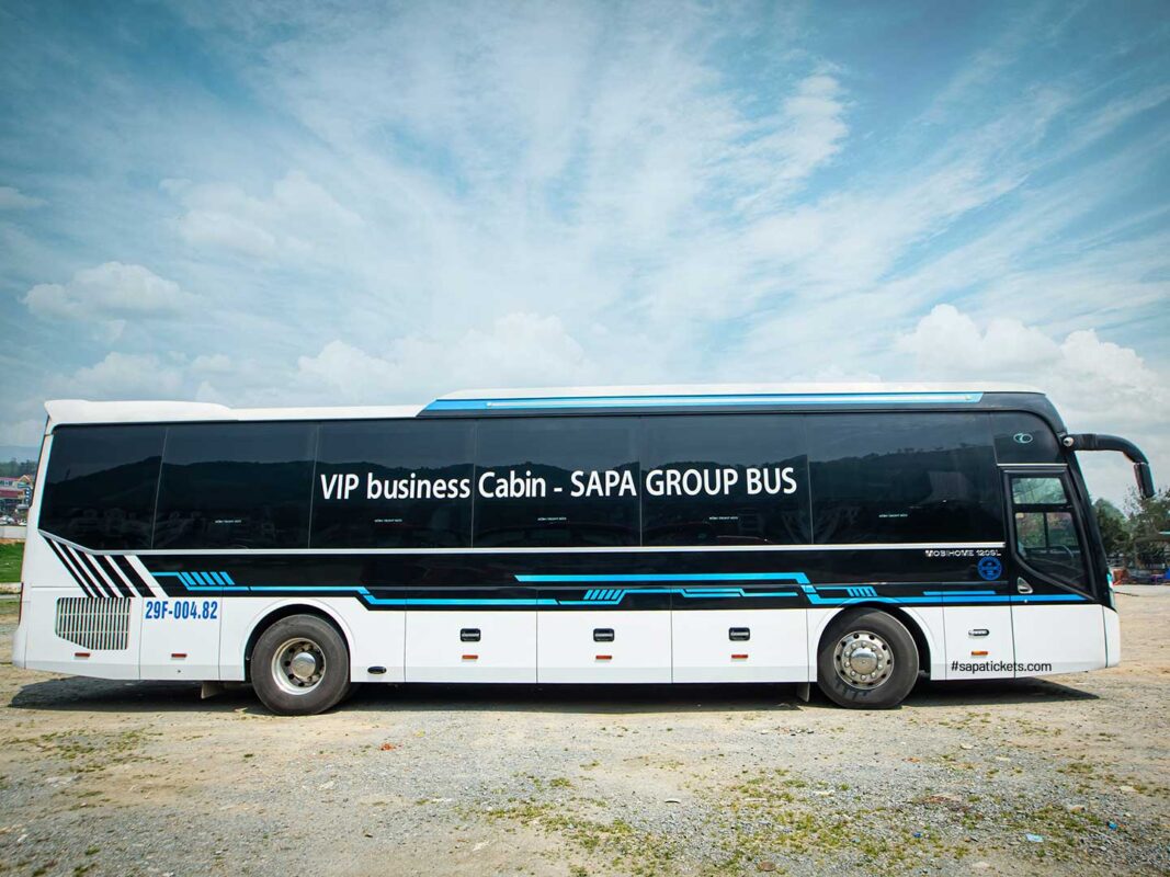 Sapa Group Bus: Private Cabin from Hanoi to Sapa